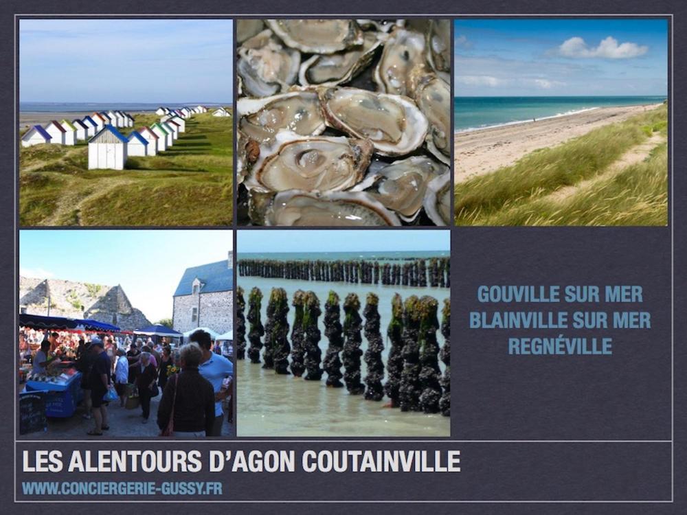 Hauteville-sur-Mer Villa Les Ilous מראה חיצוני תמונה